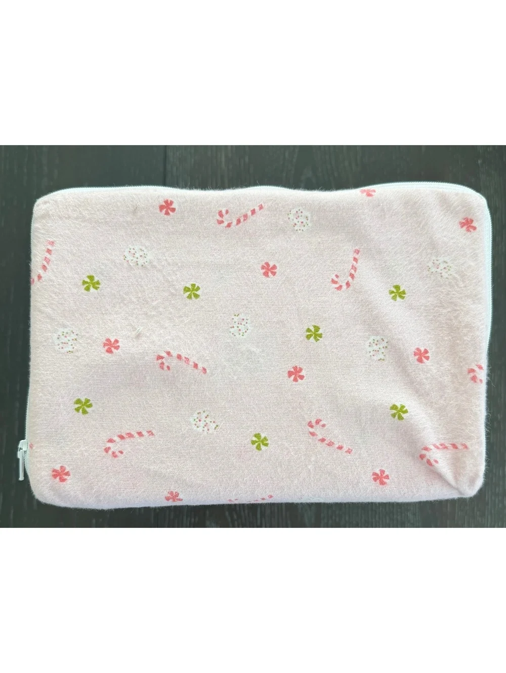 Cuddl Duds Heavyweight Flannel Pink Candy Scatter Sheet Set